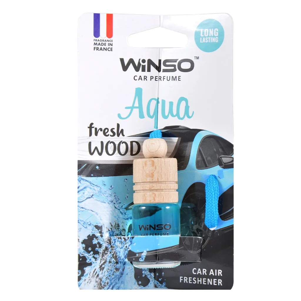 Ароматизатор для автомобиля WINSO Fresh Wood Aqua 4,5мл (530770)