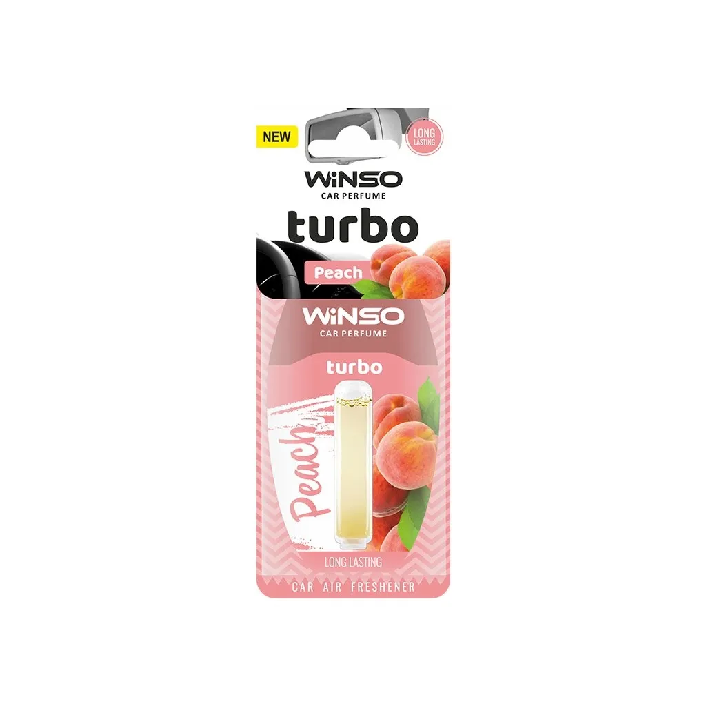 Ароматизатор для автомобиля WINSO Turbo Peach (532760)