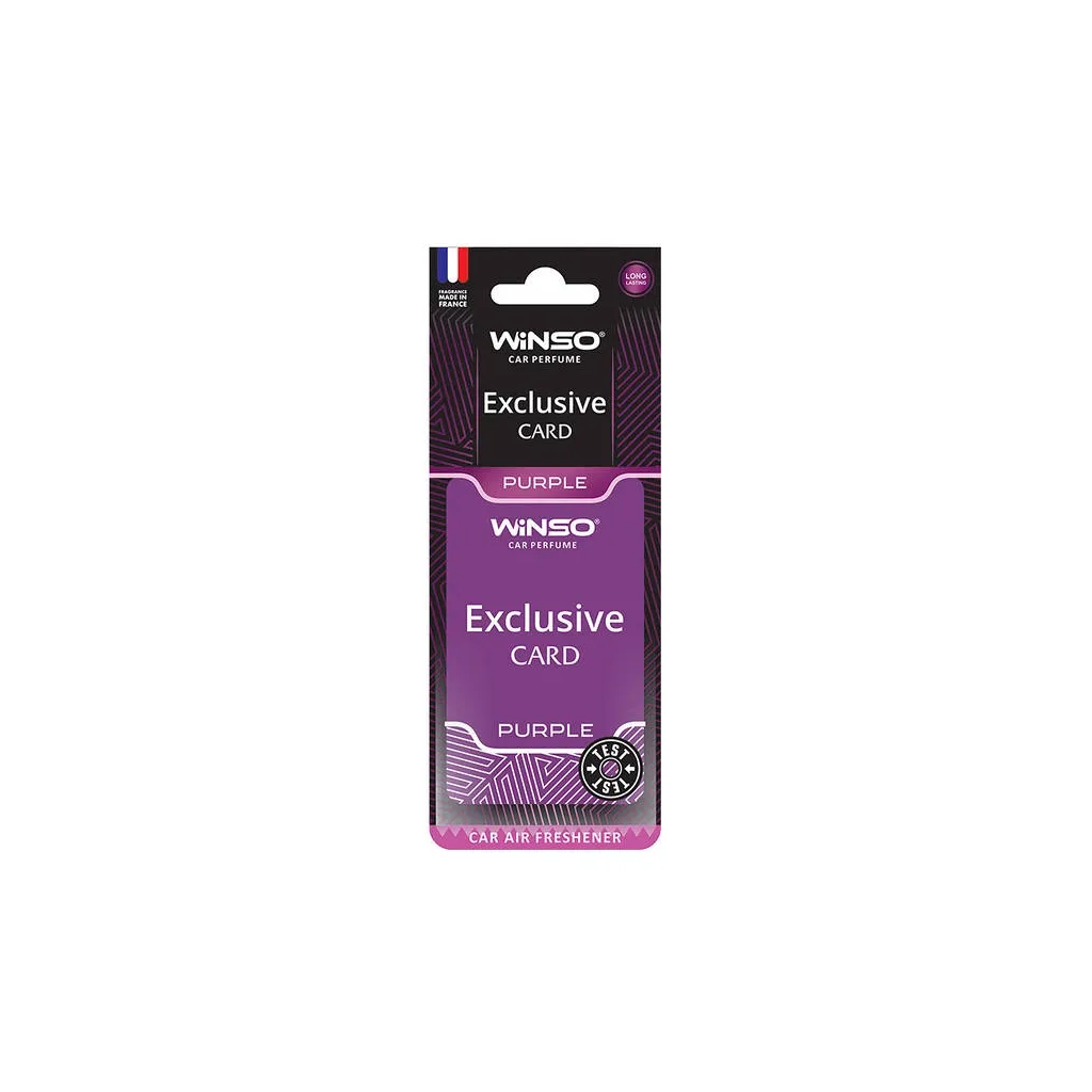 Ароматизатор для автомобиля WINSO Card Exclusive Purple (533150)