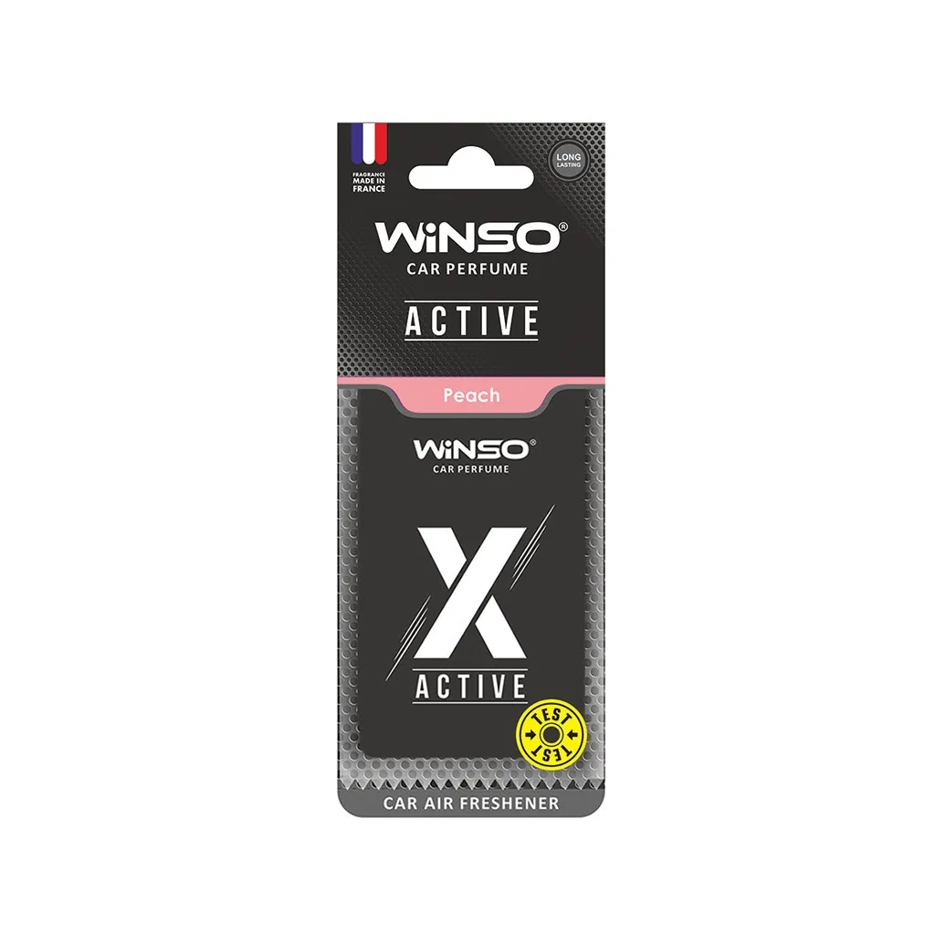 Ароматизатор для автомобіля WINSO X Active Peach (533540)