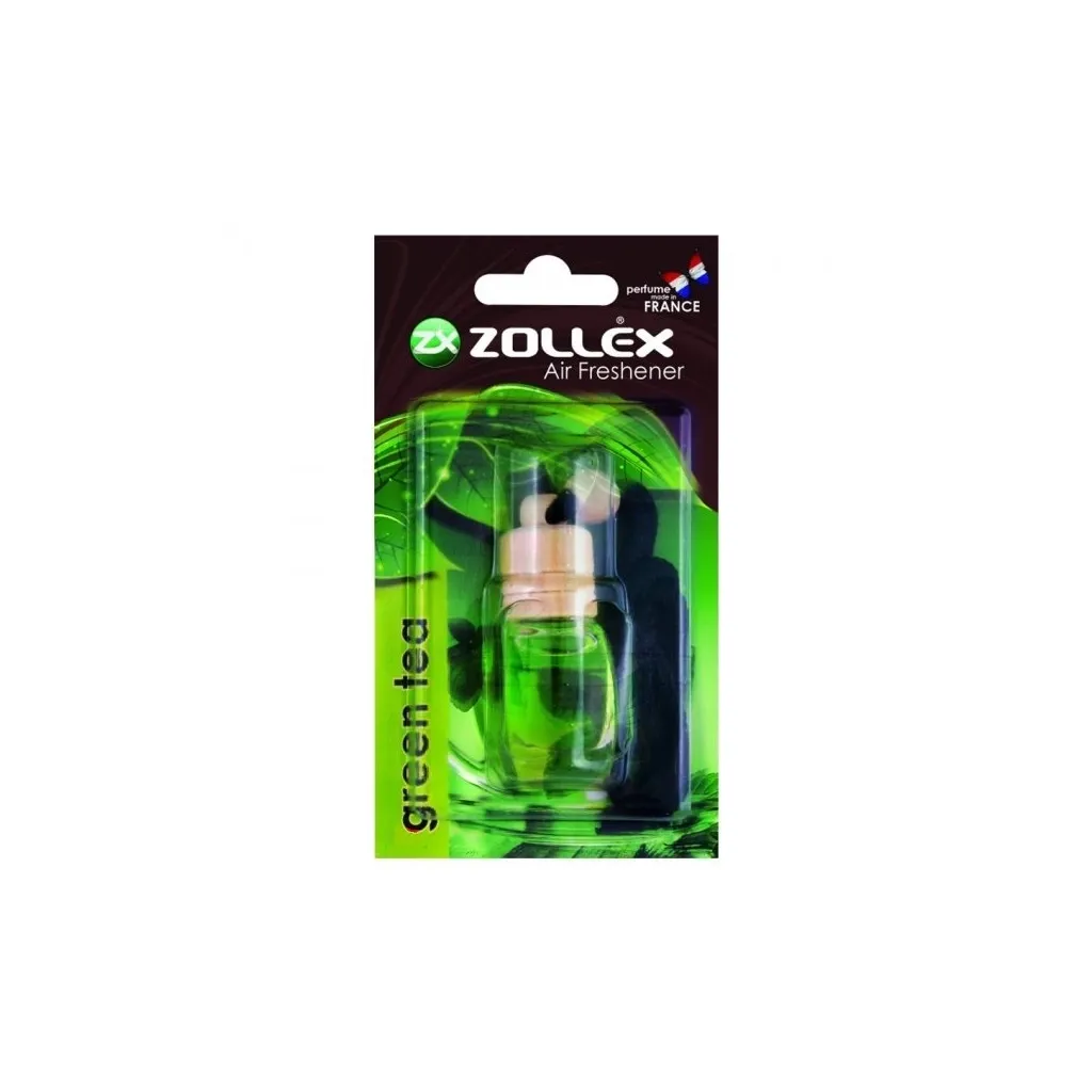 Ароматизатор для автомобіля Zollex Зел. чай 8мл (4001013)