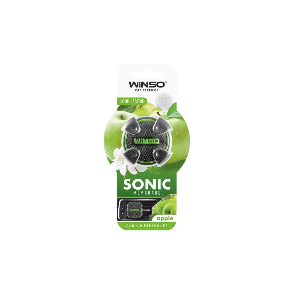 Ароматизатор для автомобіля WINSO Sonic Apple (531180)