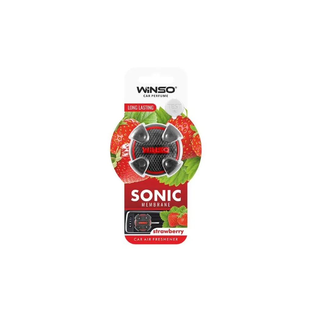 Ароматизатор для автомобіля WINSO Sonic Strawberry (531070)
