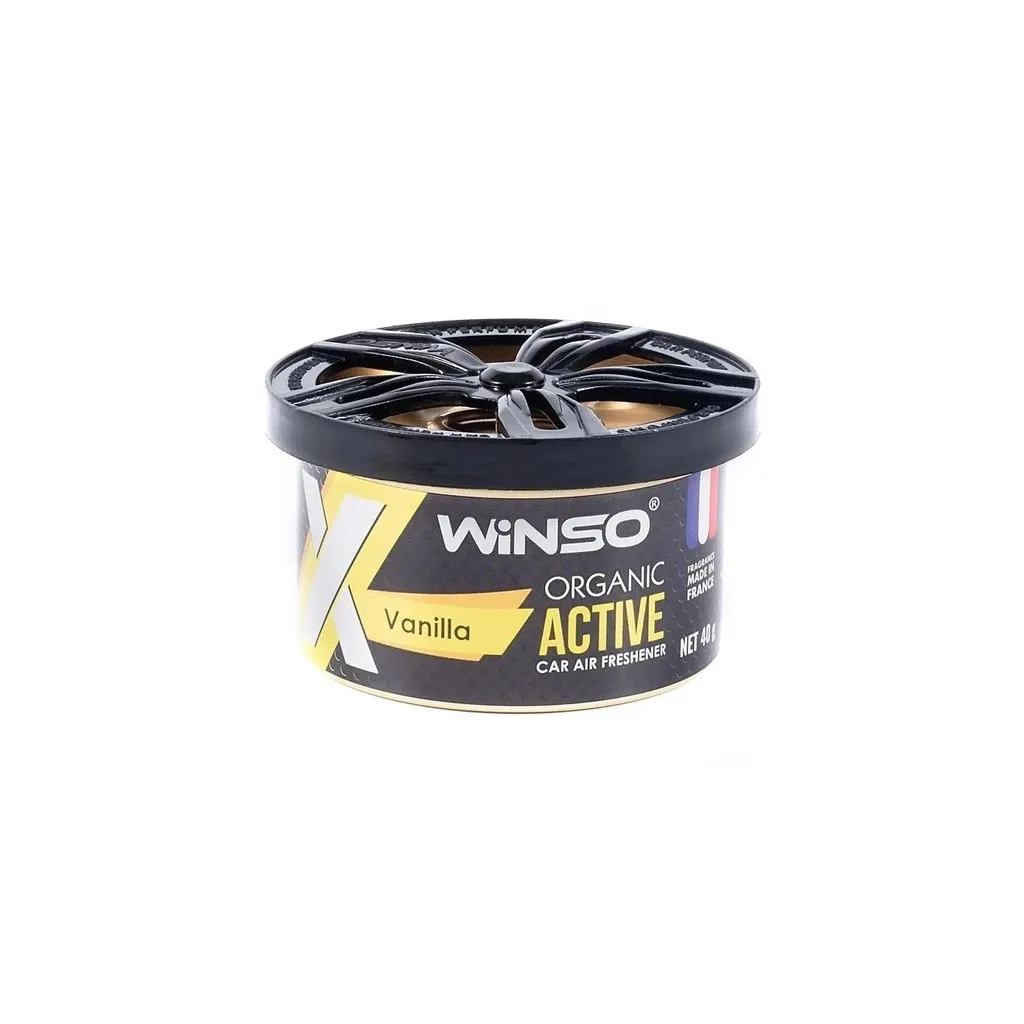 Ароматизатор для автомобіля WINSO Organic X Active 40gr - Vanilla (533730)