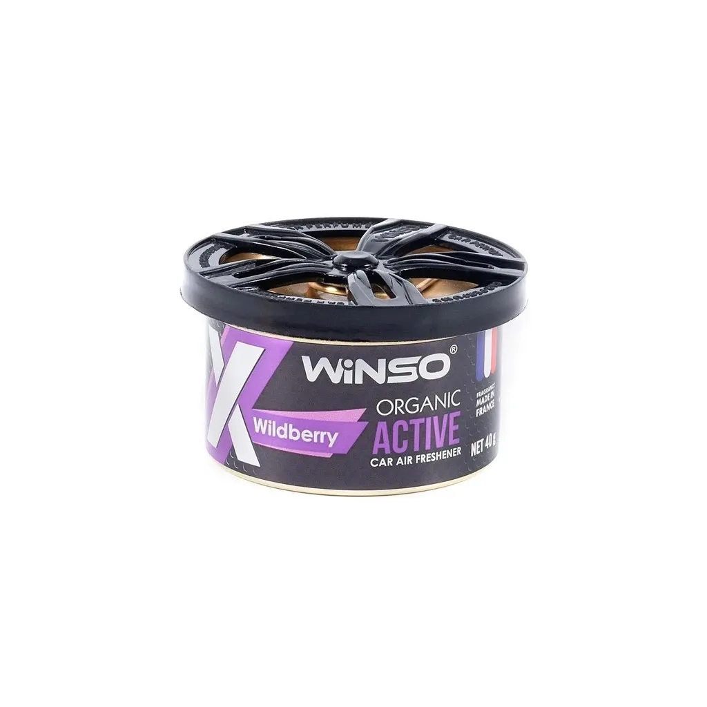 Ароматизатор для автомобиля WINSO Organic X Active 40gr - Wildberry (533740)