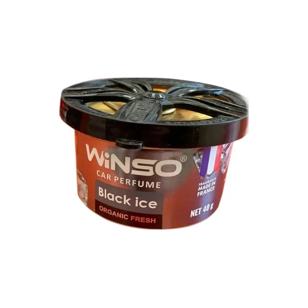 Ароматизатор для автомобіля WINSO Organic Fresh - Black Ice (535970)