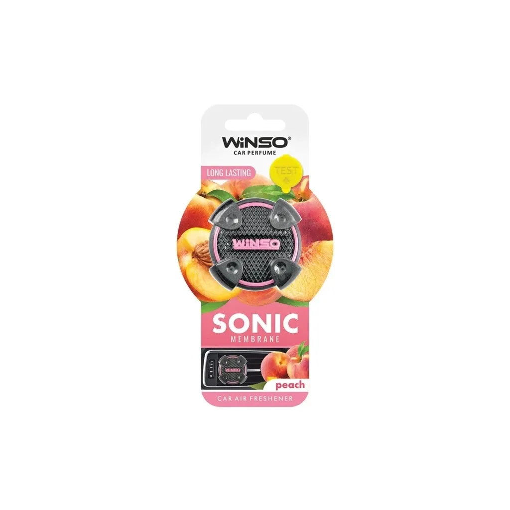Ароматизатор для автомобиля WINSO Sonic Peach (533200)