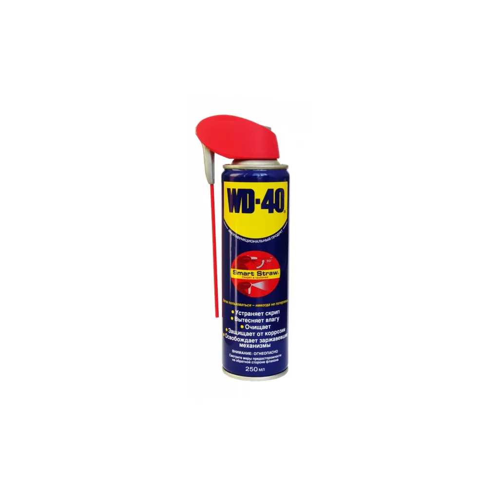 Мастило автомобільне WD-40 SMART STRAW аероз. 250мл (124W700050)