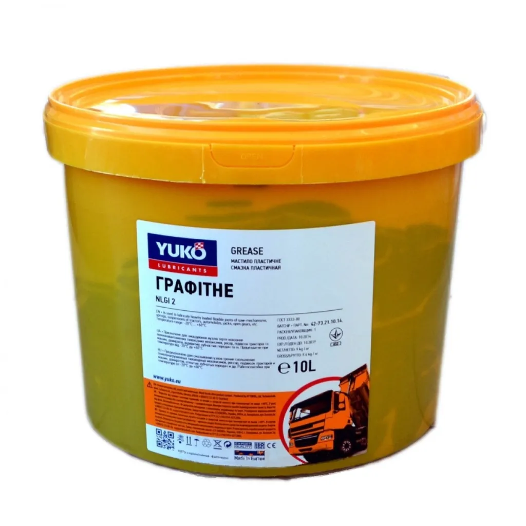Масло автомобильное Yuko графитное 10л (4820070241457)