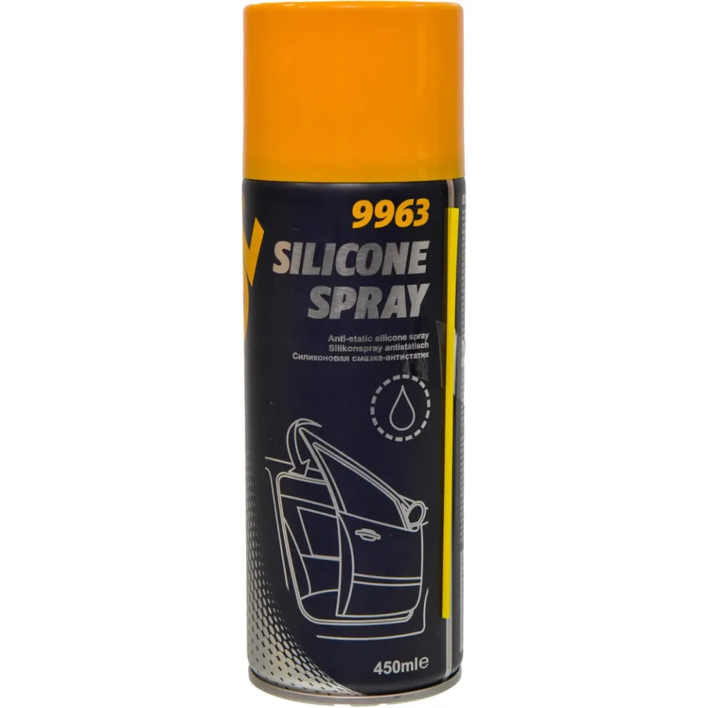 Масло автомобильное Mannol Silicone Spray Antistatisch 0,45 л (9963)