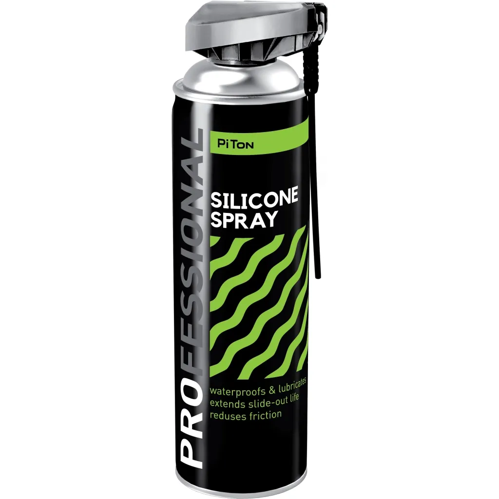 Масло автомобильное PITON Silicone spray PRO 500 мл (18636)