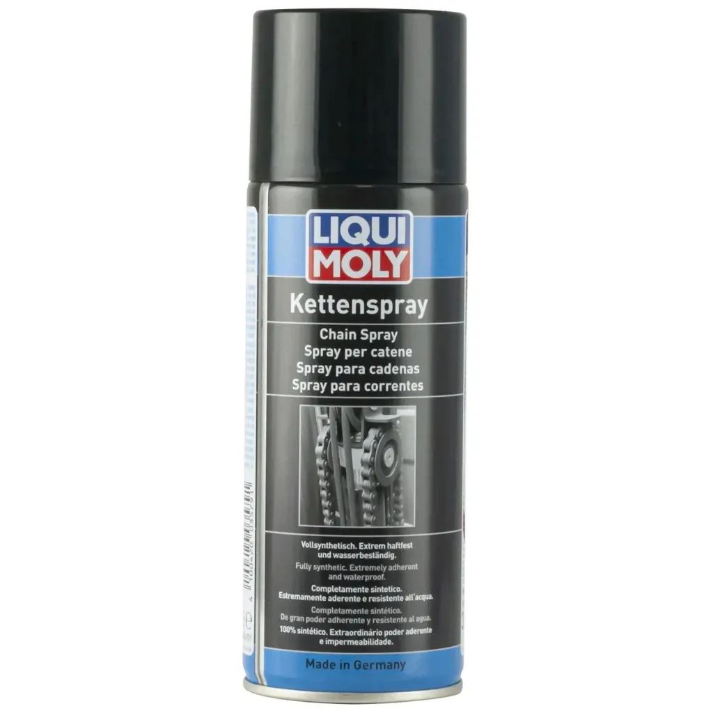 Масло автомобильное Liqui Moly MOTORBIKE KETTENSPRAY WEISS 0,4л (1591)