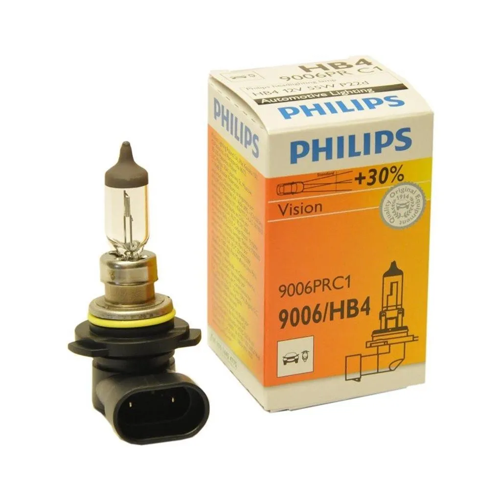  Philips HB4 Vision, 3200K, 1шт (9006PRC1)