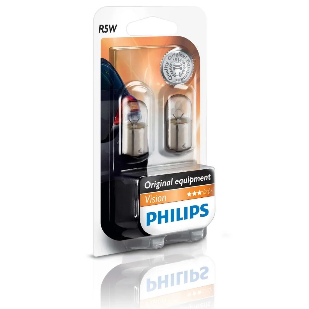  Philips R5W Vision, 2шт/бл. (12821B2)
