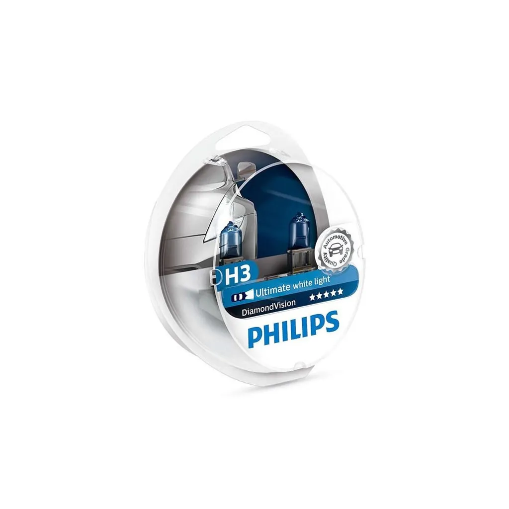 Автолампа Philips галогенова 55W (12336 DV S2)