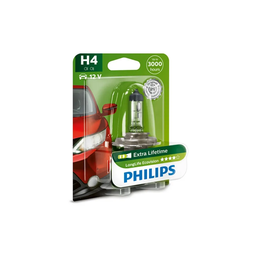 Автолампа Philips галогенова 60/55W (12342 LLECO B1)