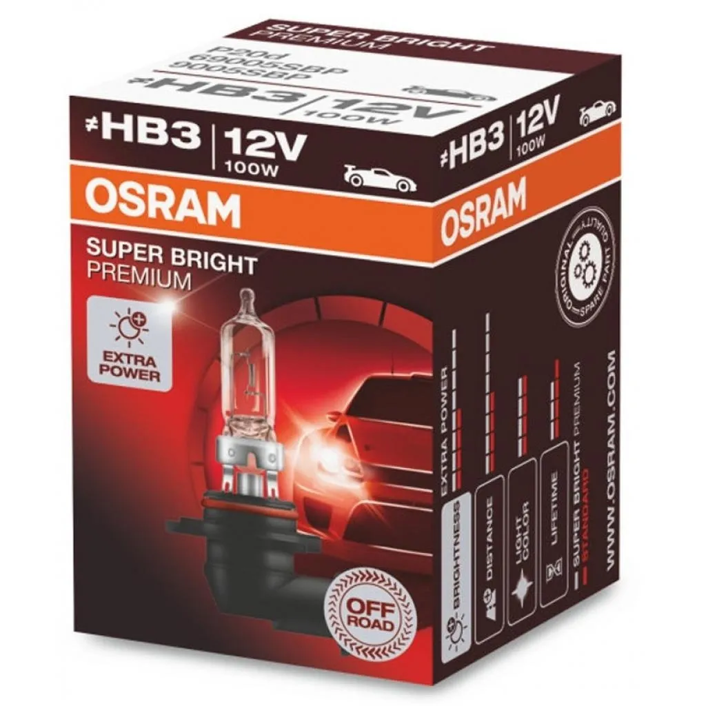  Osram галогеновая 100W (OS 69005 SBP)