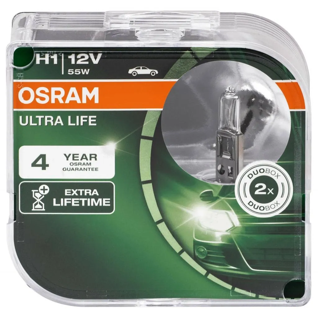  Osram галогеновая 55W (OS 64150 ULT DUOBOX)