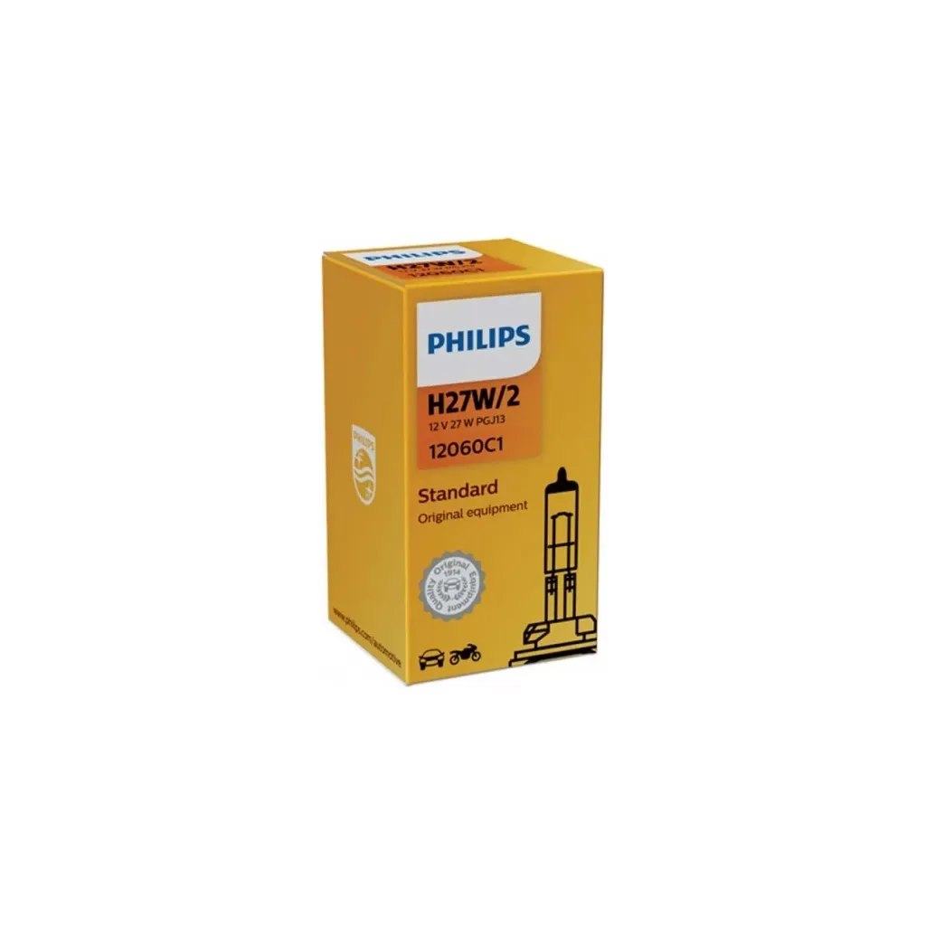  Philips 12060C1 H27W/2 12V 27W (3410)
