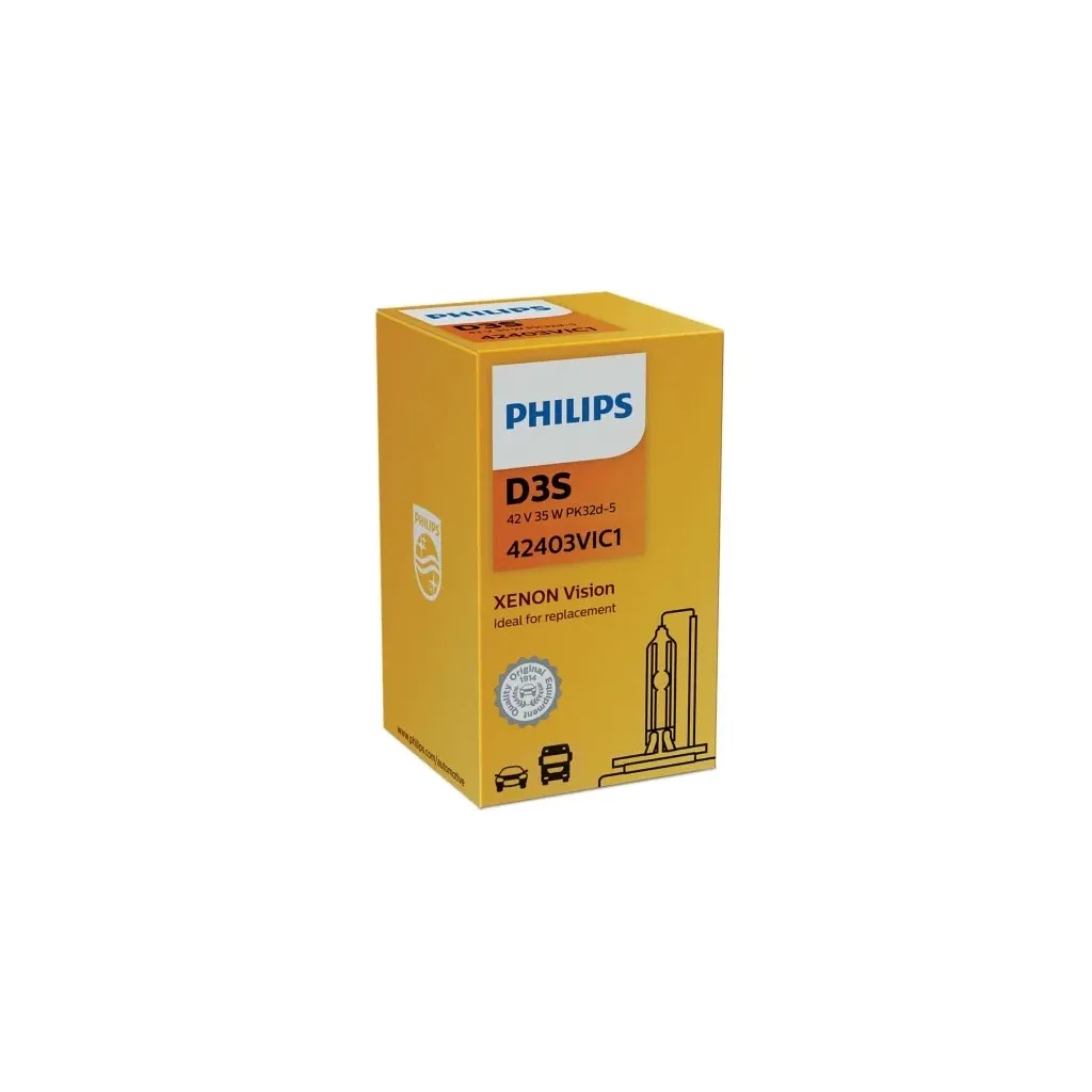 Автолампа Philips D3S 42403VIC1 42V 35W (6493)