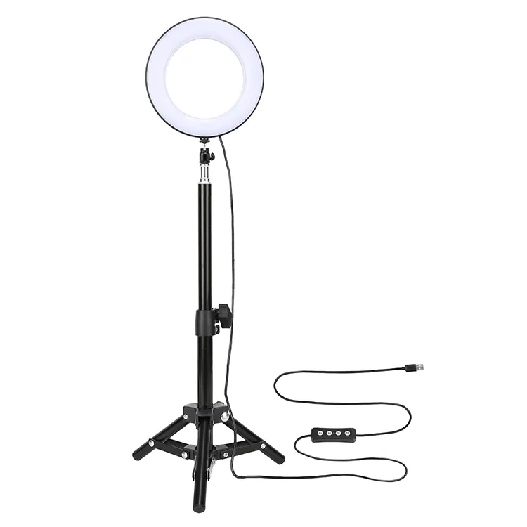 Кільцева лампа Zomei RGB108 8" + tripod 0.45m (RGB108)