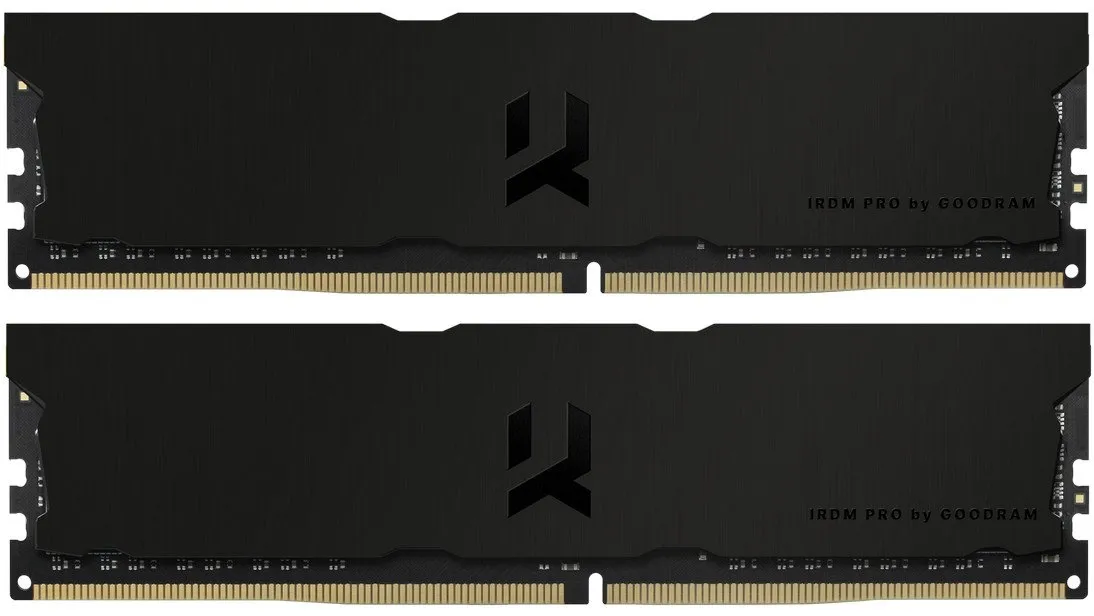 Оперативная память GOODRAM IRDM Pro Deep Black DDR4 3600MHz 32GB Kit 2x16GB (IRP-K3600D4V64L18S/32GDC)