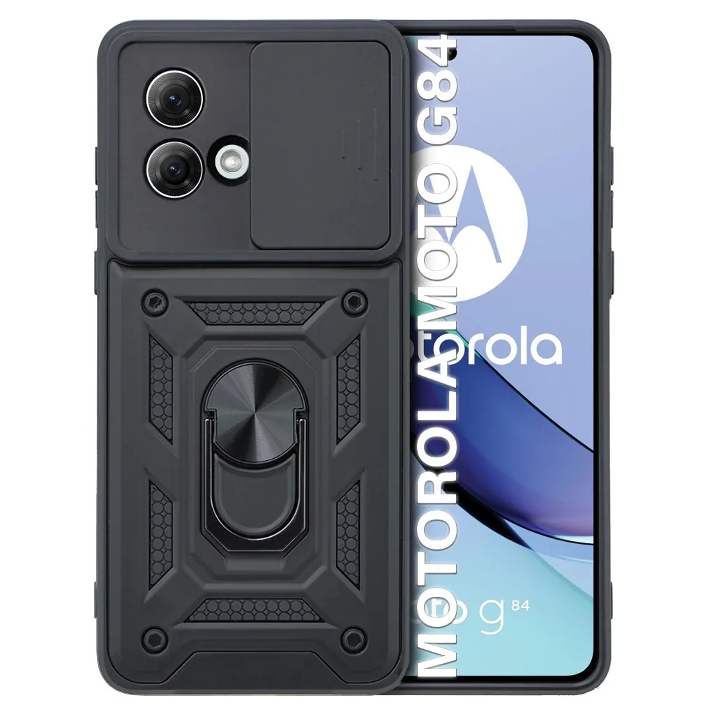 Чохол-накладка BeCover Military Motorola Moto G84 Black (710675)