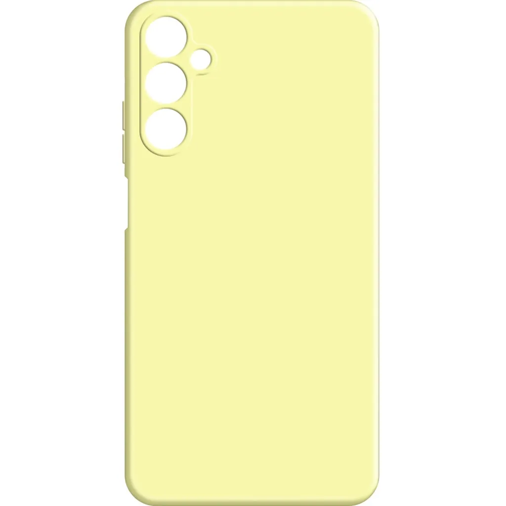 Чехол для смартфона MAKE Samsung M15 Silicone Yellow (MCL-SM15YE)