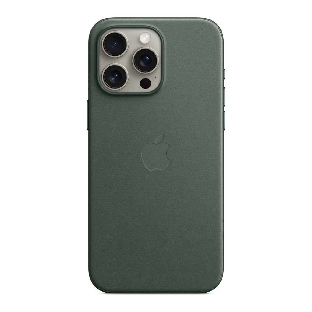 Чехол для смартфона Apple iPhone 15 Pro Max FineWoven Case with MagSafe Evergreen (MT503ZM/A)