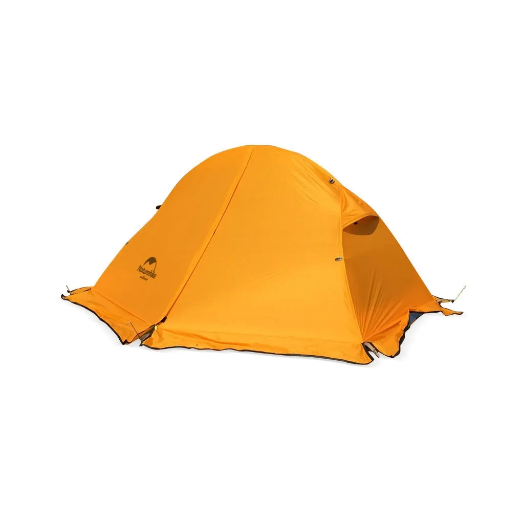 Палатка и аксессуар Naturehike сверхлегкий одноместный Naturehike Cycling 1 NH18A095-D 210T оранжевый (6975641886495)
