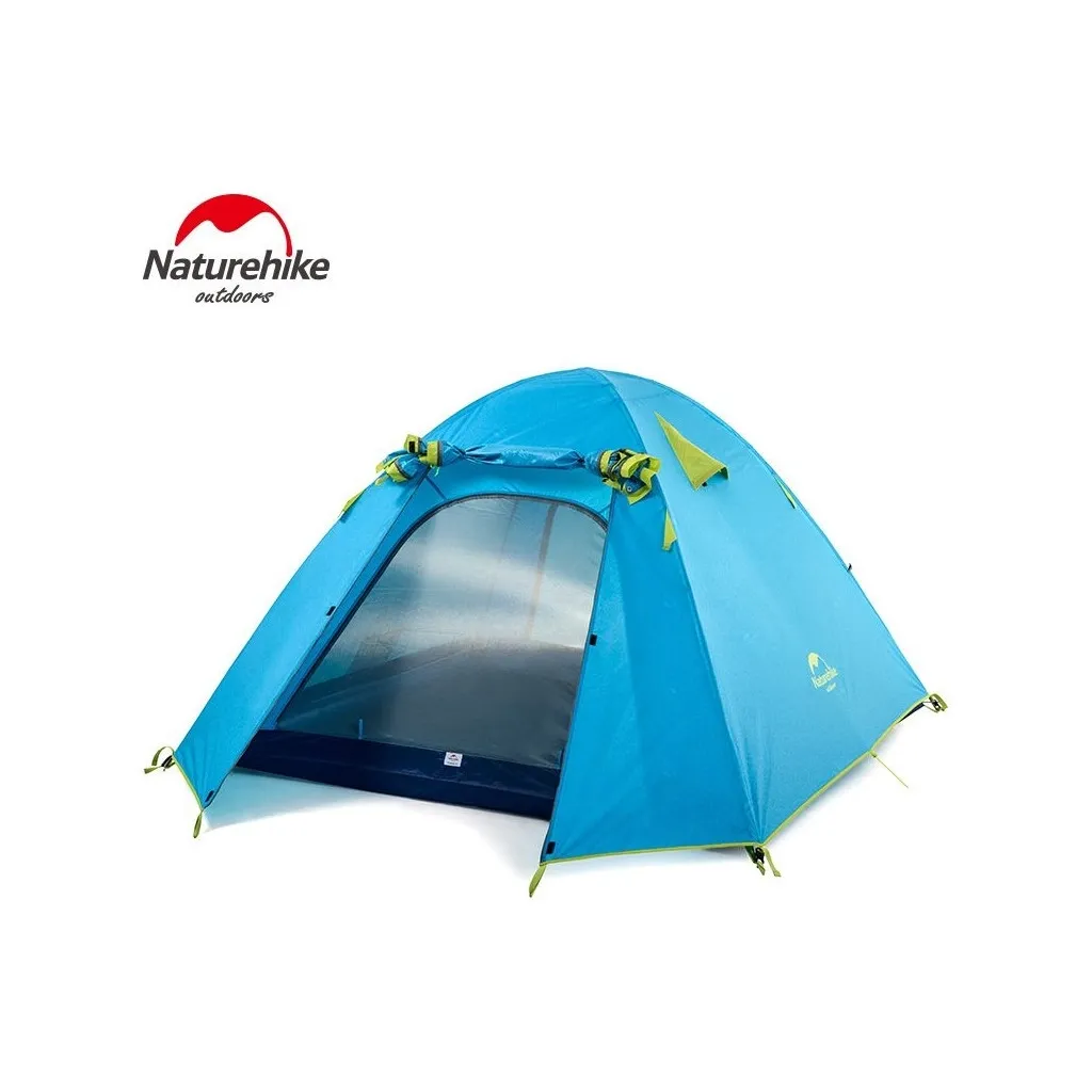 Палатка и аксессуар Naturehike четырехместный P-Series NH18Z044-P 210T/65D голубой (6975641888055)