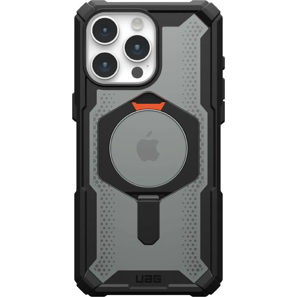 Чохол-накладка UAG for iPhone 15 Pro Max Plasma XTE Black/Orange (114441114097)