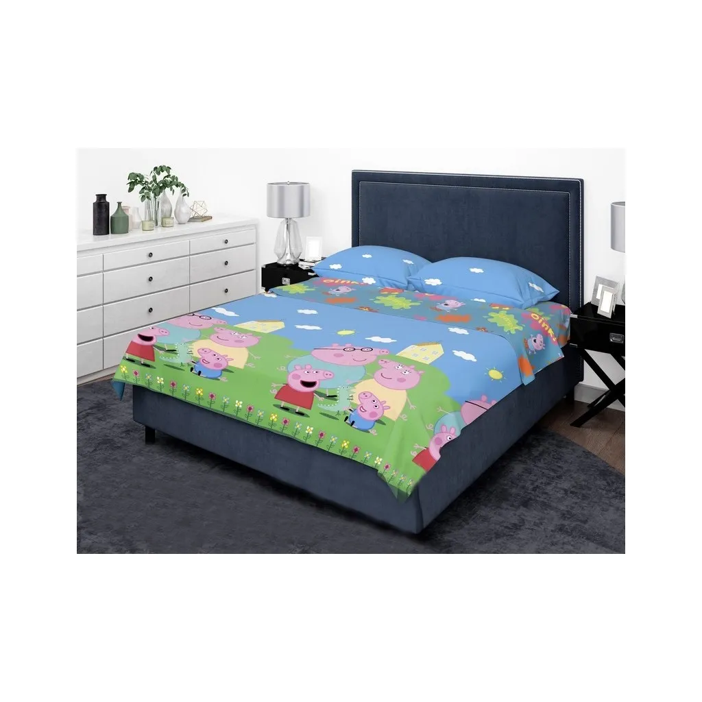 Постельное белье MirSon Бязь 17-0507 Peppa King Size (2200003624144)