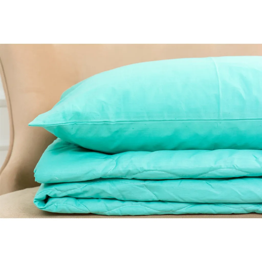 Одеяло MirSon Летний комплект 2620 EcoSilk 11-2208 Mint 155x215+ 2 (2200003110036)