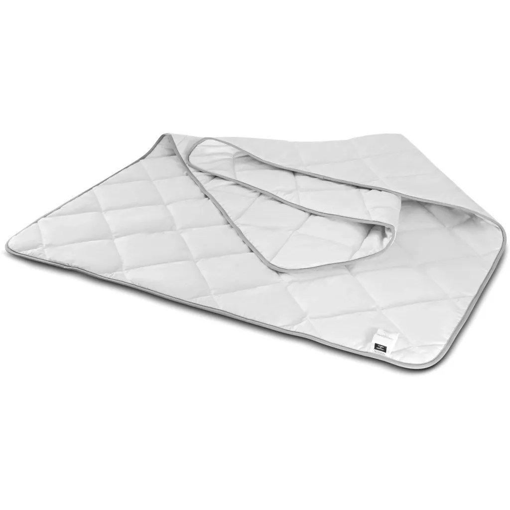 Ковдра MirSon антиалергенна EcoSilk №1301 Bianco Демісезонна 140x205 см (2200001526952)