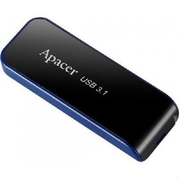 Флеш пам'ять USB Apacer USB 32Gb AH356 Black USB 3.1 (AP32GAH356B-1)