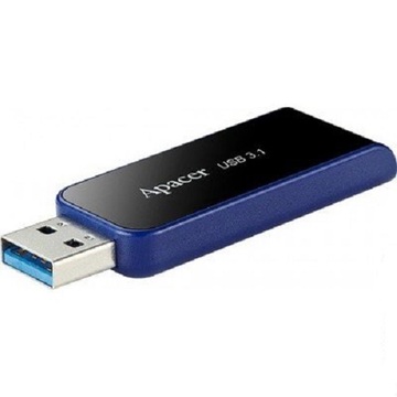 Флеш пам'ять USB Apacer USB 64Gb AH356 Black USB 3.1 (AP64GAH356B-1)