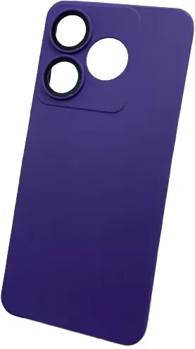 Чехол-накладка Cosmic Soft Case Glass Cam for TECNO Spark 10c (KI5m) Purple
