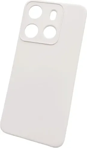 Чехол-накладка Cosmic Soft Case Glass Cam for TECNO Spark Go 2023 (BF7n) White