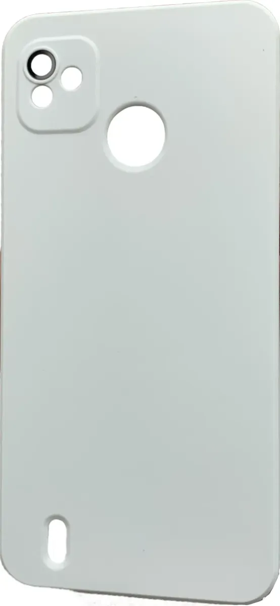 Чехол-накладка Cosmic Soft Case Glass Cam for TECNO POP 5 (BD2d) White