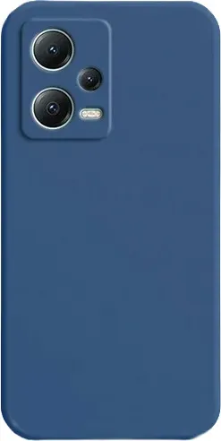 Чехол-накладка Cosmic Soft Case Glass Cam for Poco X5 5G Blue