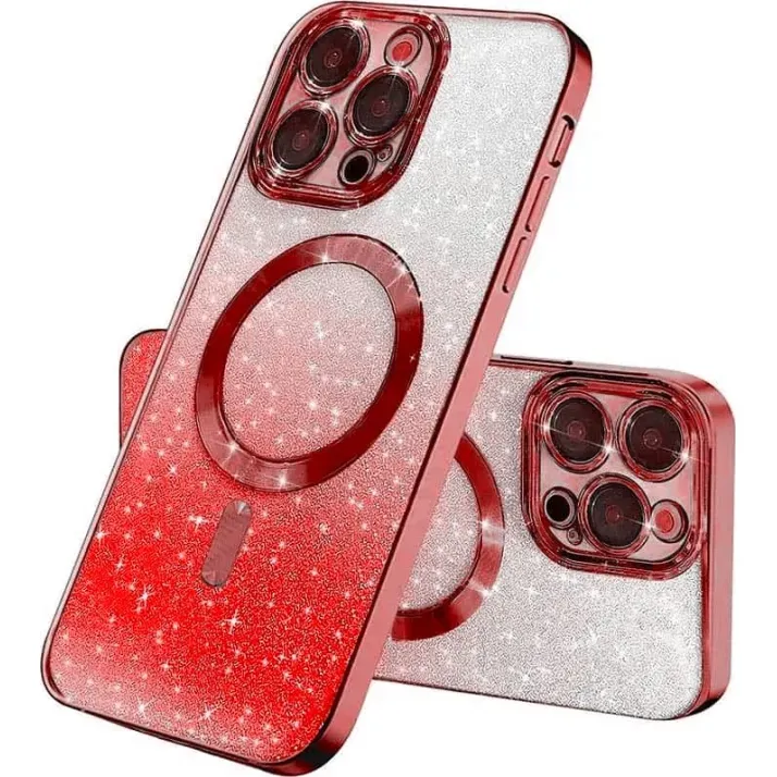 Чехол-накладка Cosmic CD Shiny Magnetic for Apple iPhone 15 Pro Max Red