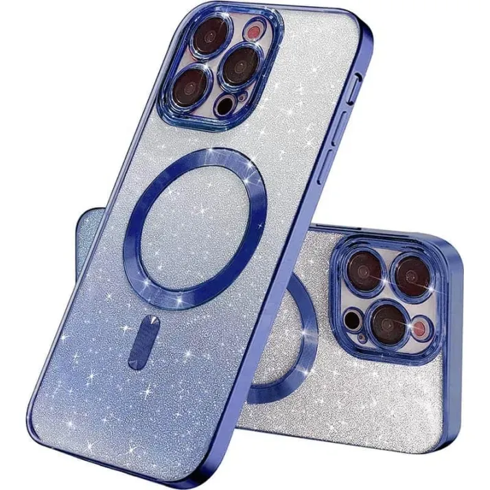 Чехол-накладка Cosmic CD Shiny Magnetic for Apple iPhone 13 Pro Max Deep Blue