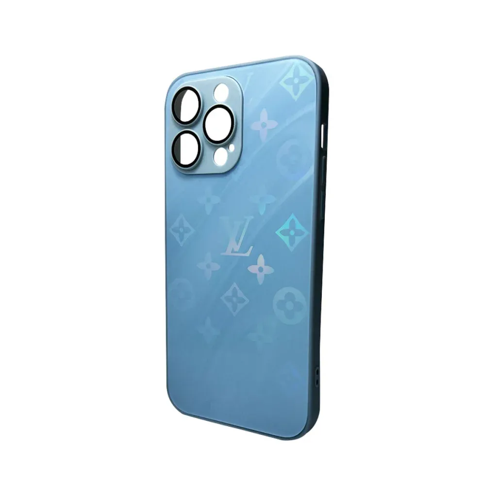 Чехол-накладка AG Glass Gradient LV Frame for Apple iPhone 11 Pro Sierra Blue