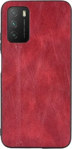 Чехол-накладка Cosmic Leather Case for Poco M3 Pro Red