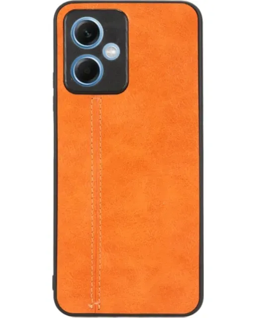 Чехол-накладка Cosmic Leather Case for Poco X5 5G Orange