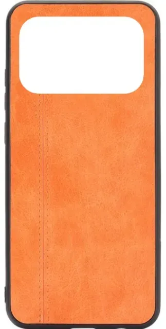 Чехол-накладка Cosmic Leather Case for Poco M4 Pro 4G Orange