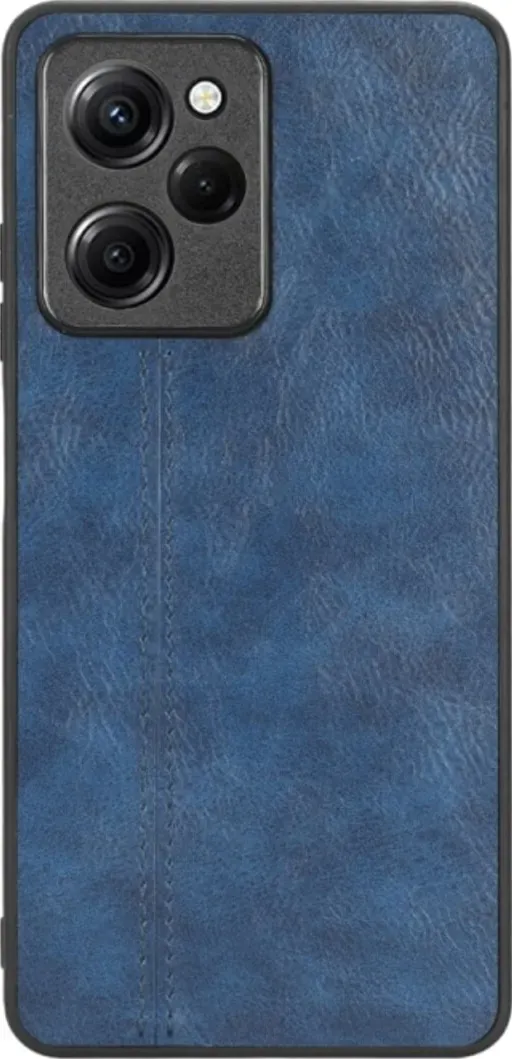 Чехол-накладка Cosmic Leather Case for Poco X5 Pro 5G Blue