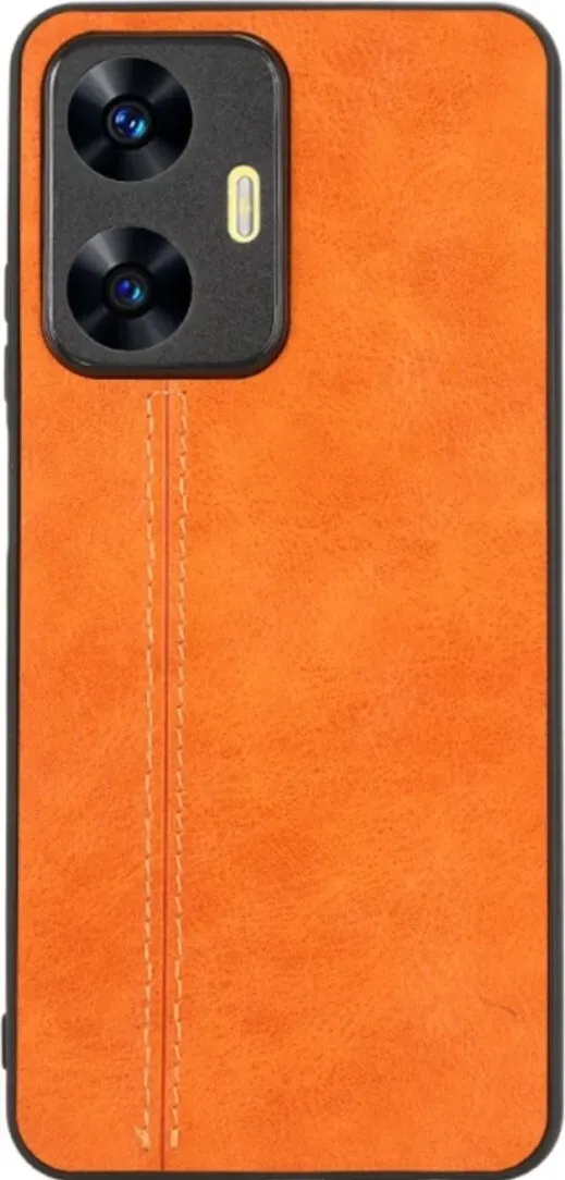 Чехол-накладка Cosmic Leather Case for Realme C55 Orange