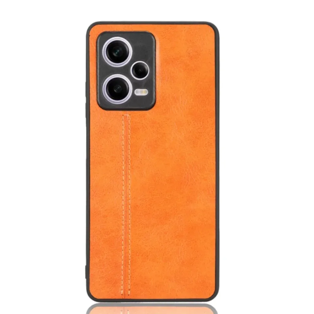 Чехол-накладка Cosmic Leather Case for Xiaomi Redmi Note 12 Pro 5G Orange